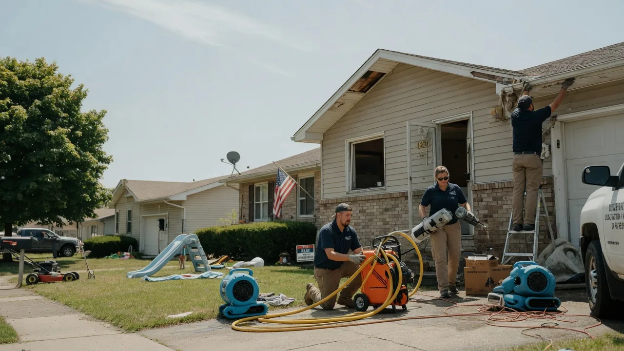 Water Damage Restoration in Danville, IA near me